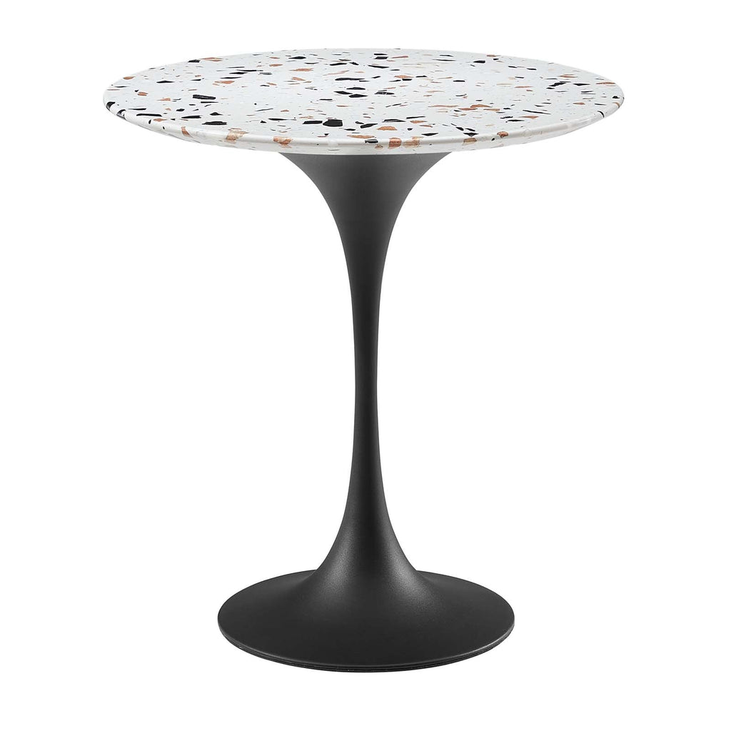 Lippa 20" Round Terrazzo Side Table by Modway