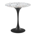 Lippa 20" Round Terrazzo Side Table by Modway