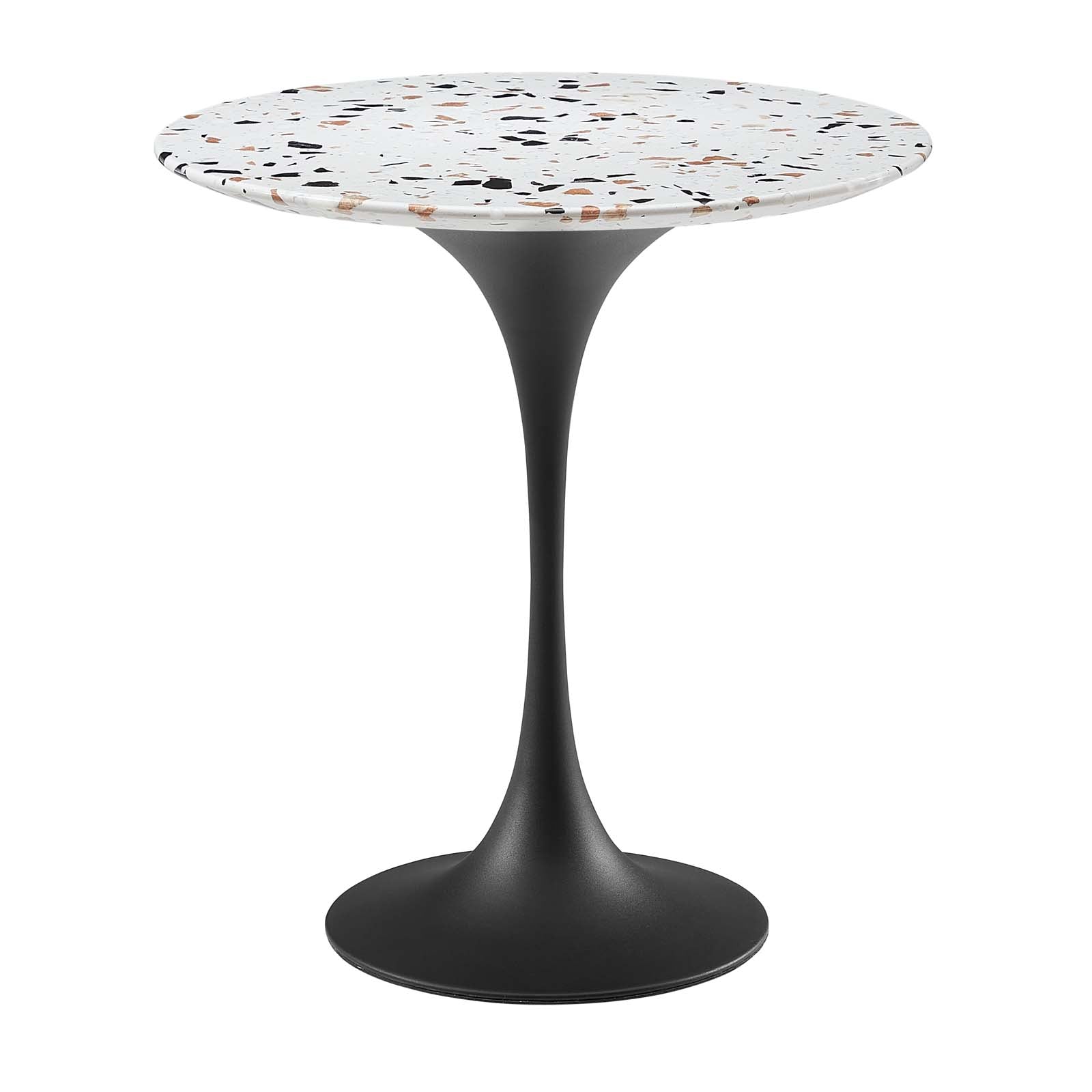 Lippa 20" Round Terrazzo Side Table by Modway