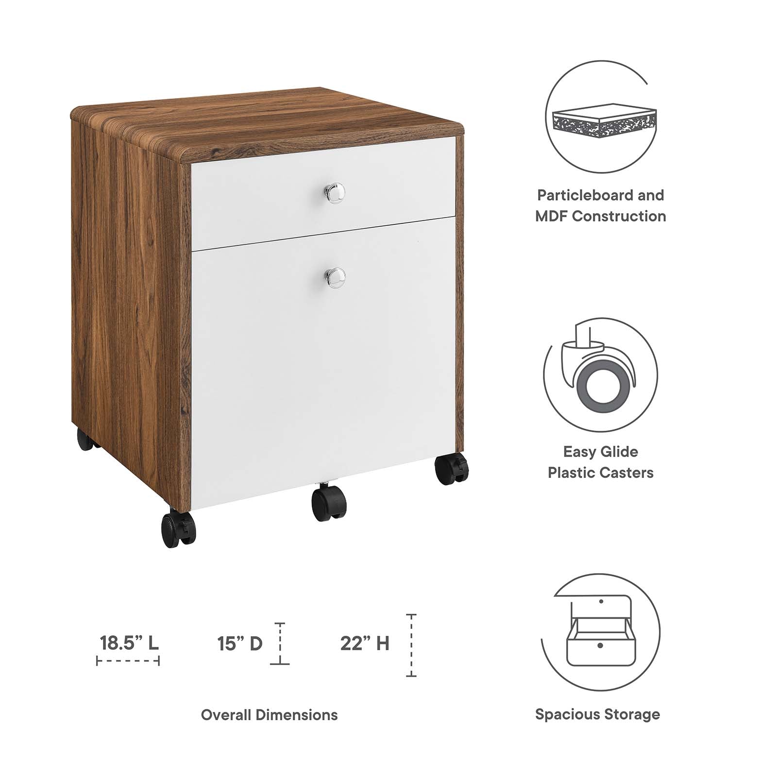 Transmit Wood File Cabinet by Modway