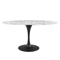 Lippa 60" Oval Terrazzo Dining Table by Modway