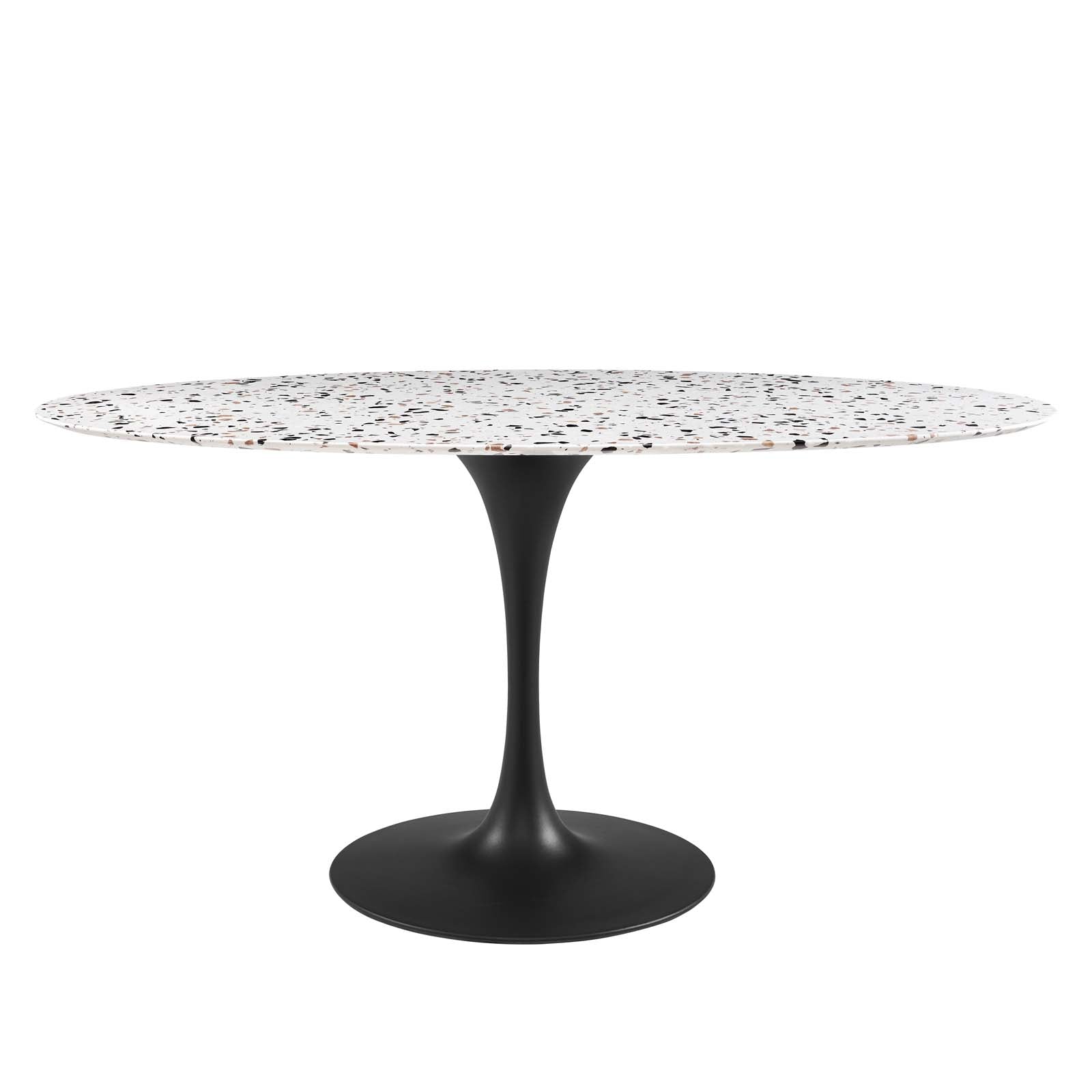 Lippa 60" Oval Terrazzo Dining Table by Modway