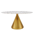 Tupelo 60" Oval Terrazzo Dining Table by Modway