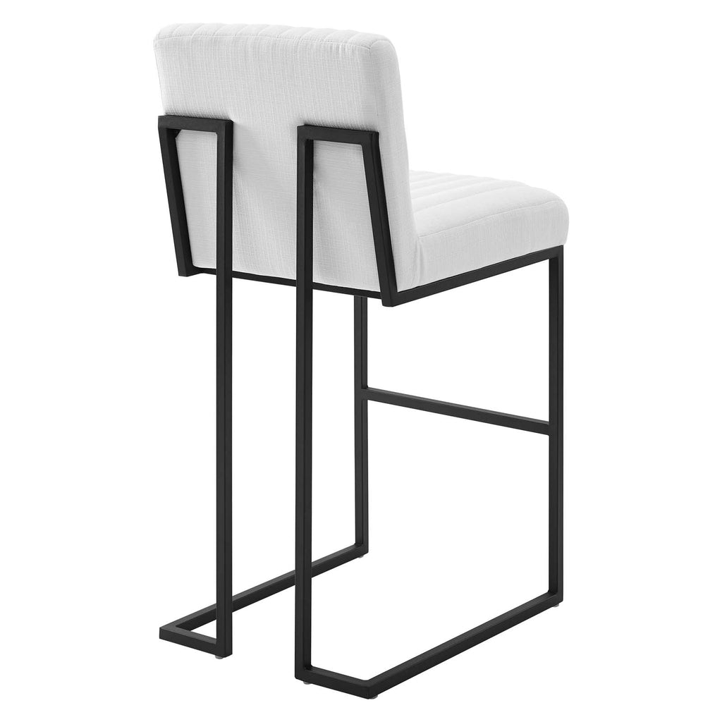 Indulge Channel Tufted Fabric Bar Stools by Modway