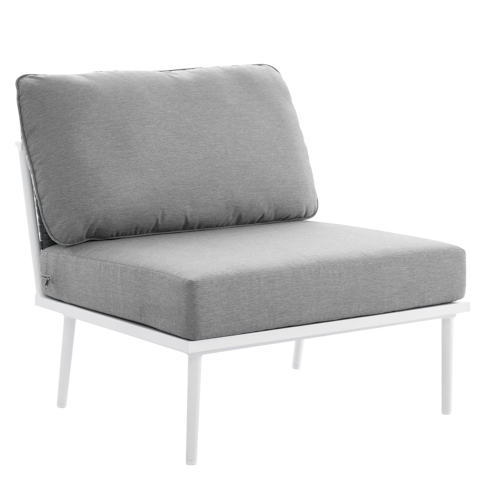 Stance Outdoor Patio Aluminum Large Sectional Sofa by Modway