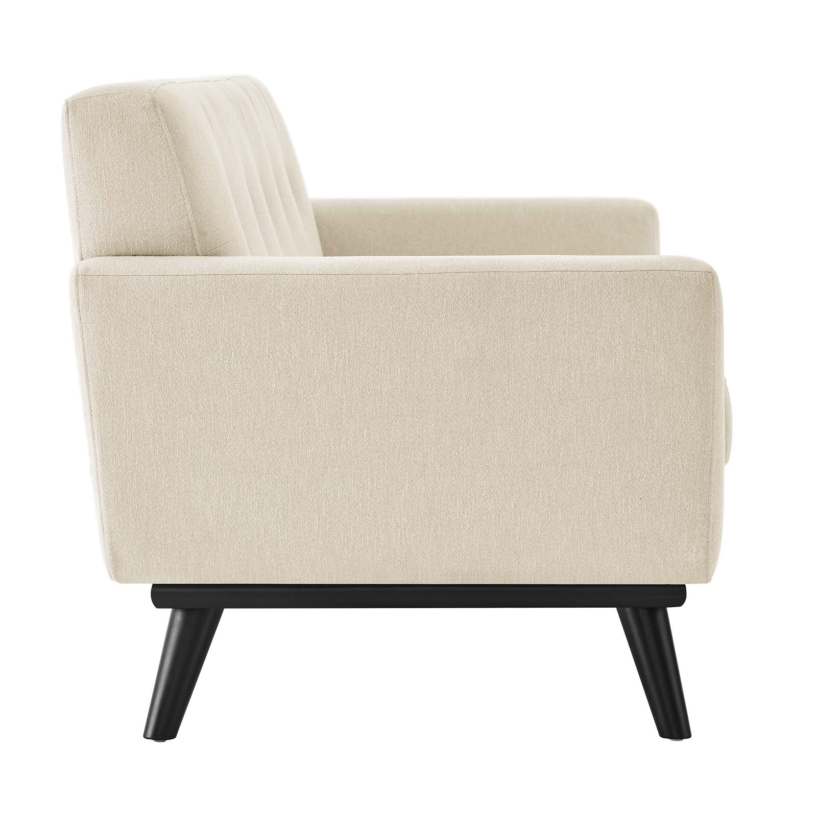 Engage Herringbone Fabric Loveseat by Modway