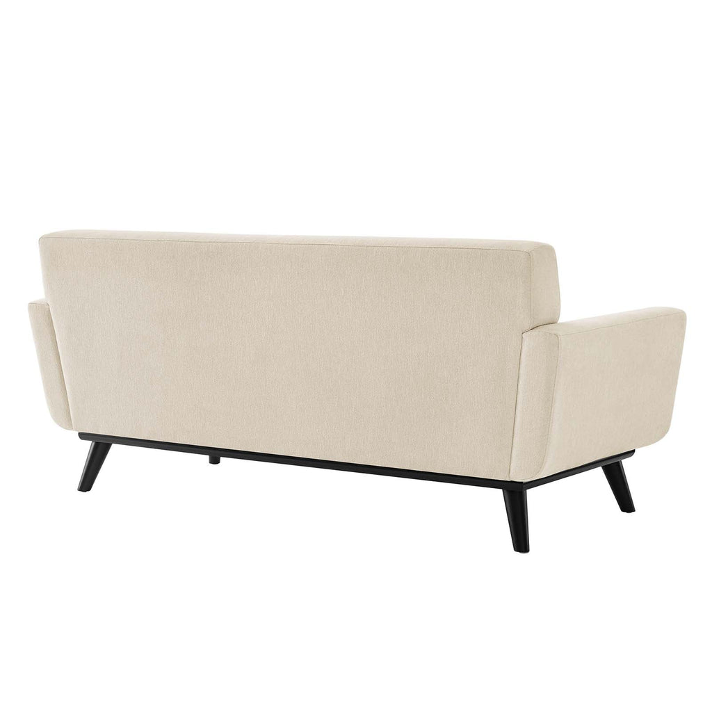 Engage Herringbone Fabric Loveseat by Modway