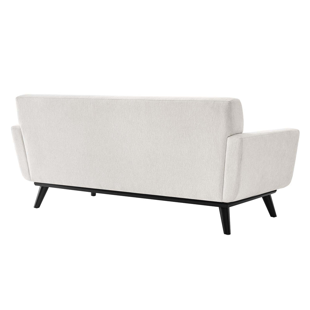 Engage Herringbone Fabric Loveseat by Modway