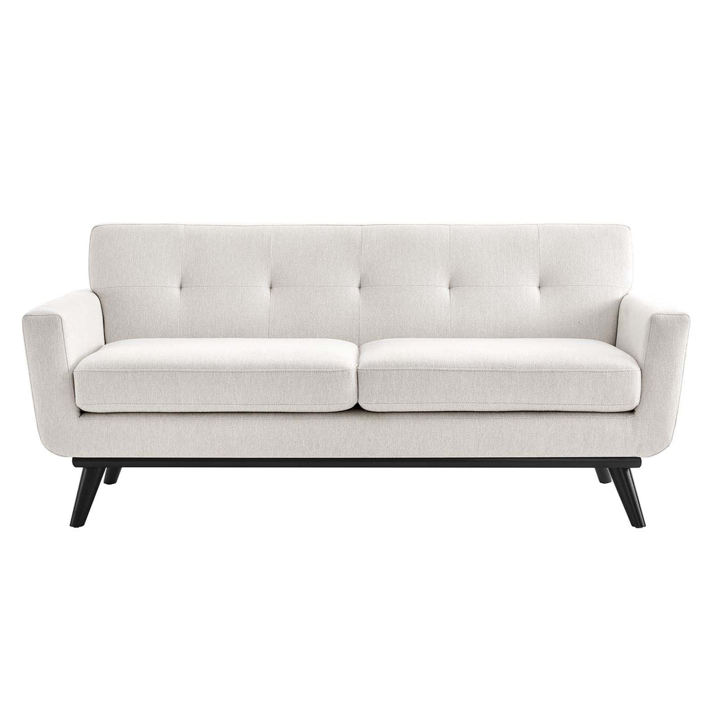 Engage Herringbone Fabric Loveseat by Modway