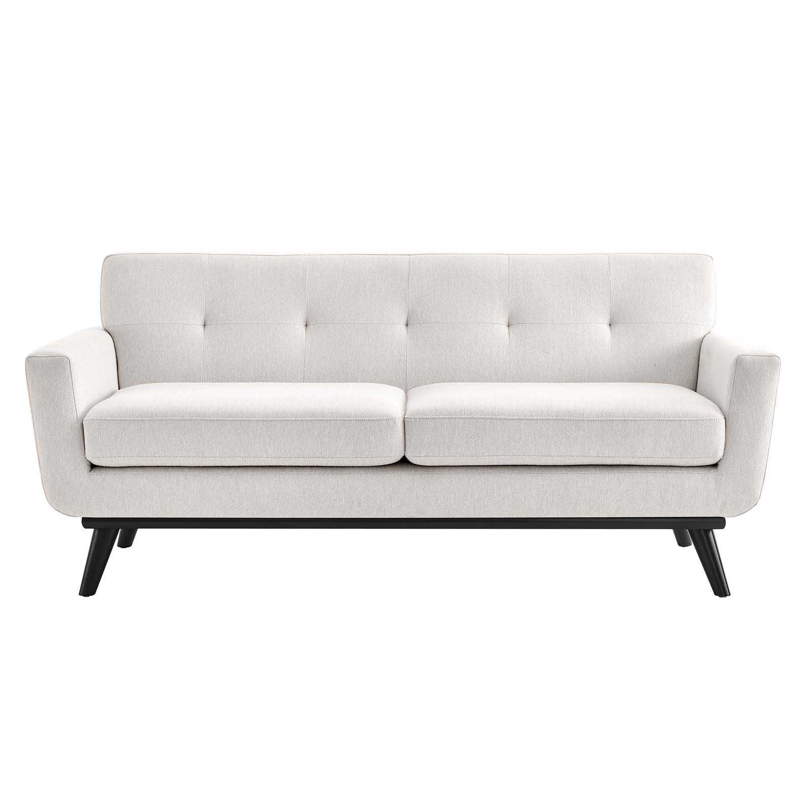 Engage Herringbone Fabric Loveseat by Modway