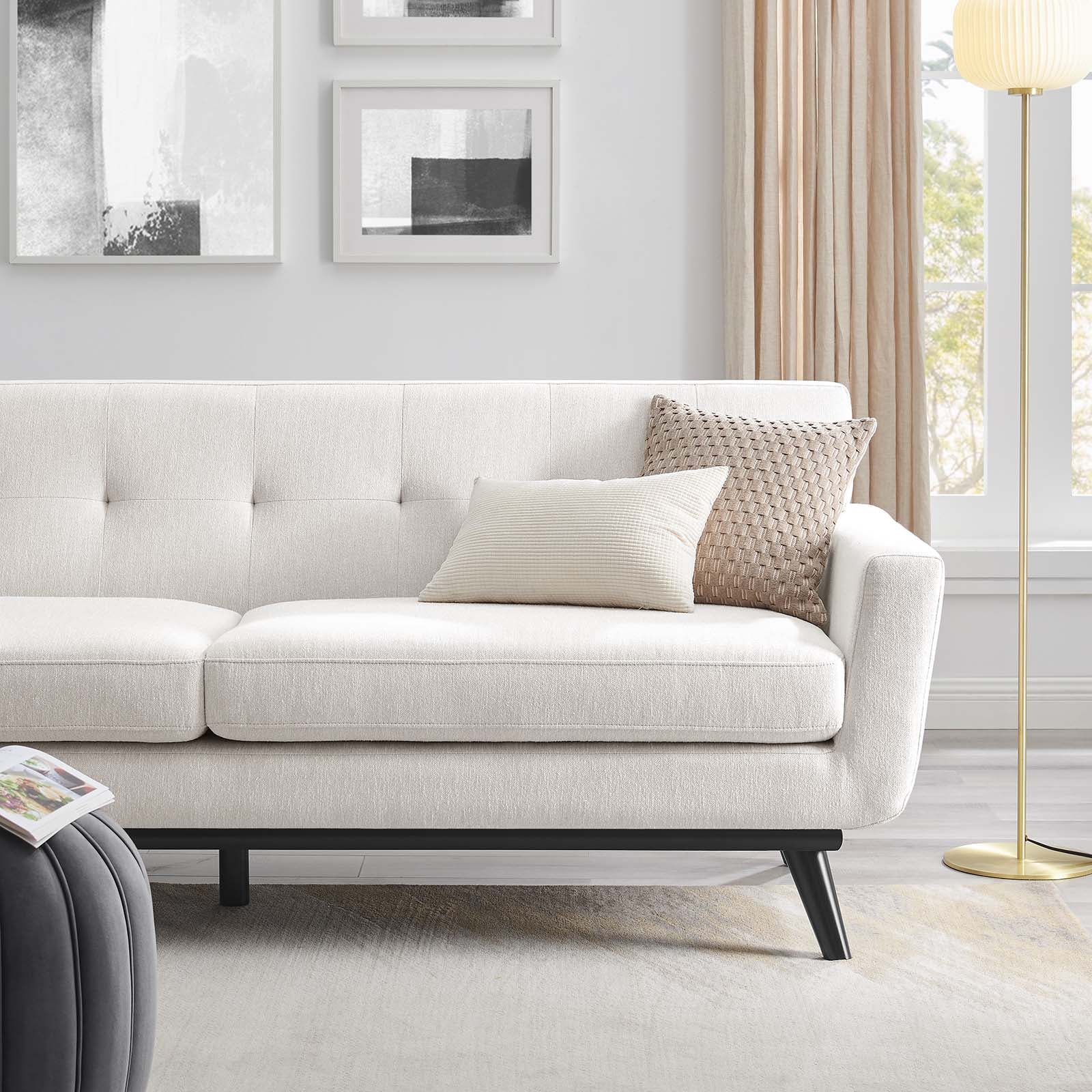Engage Herringbone Fabric Sofa by Modway