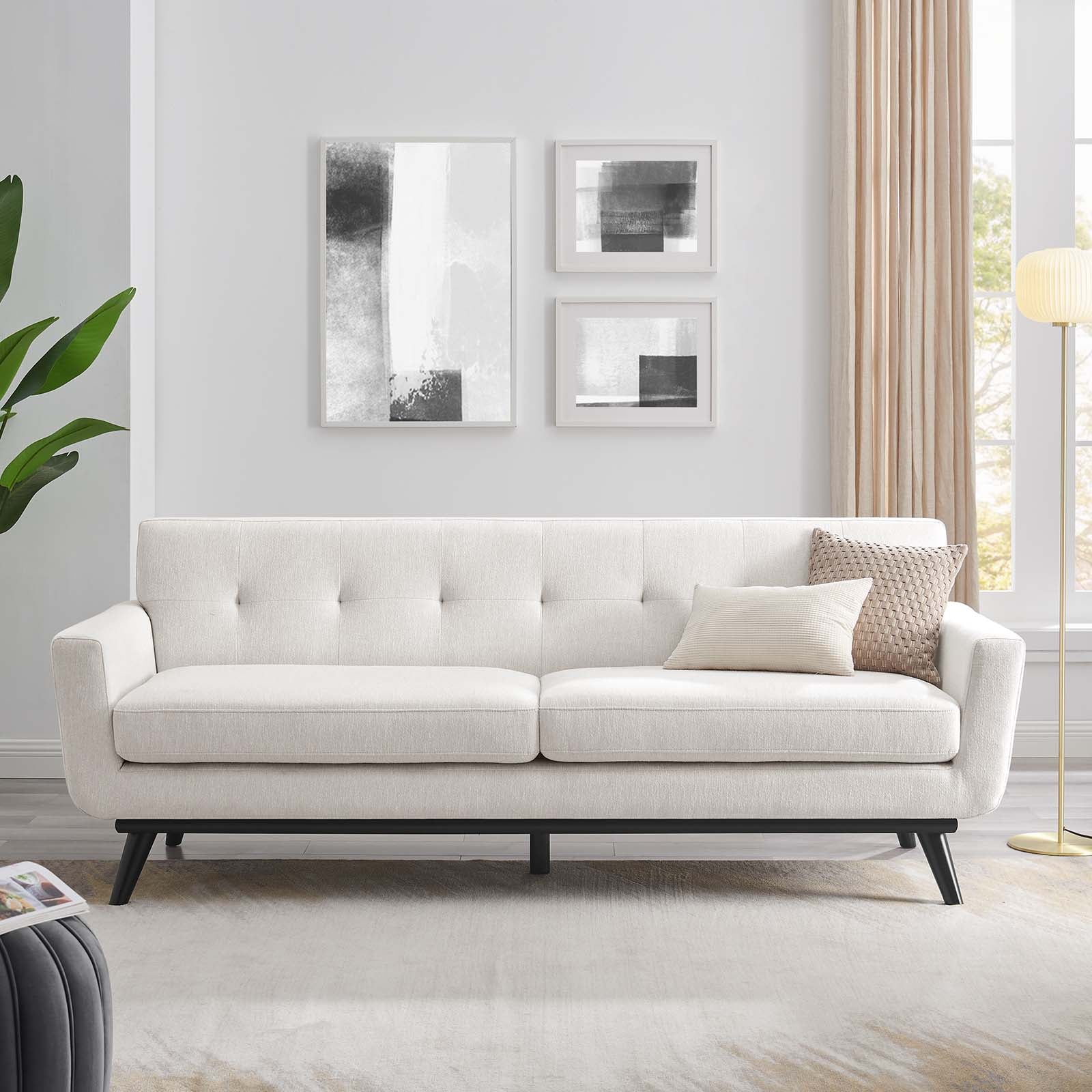 Engage Herringbone Fabric Sofa by Modway