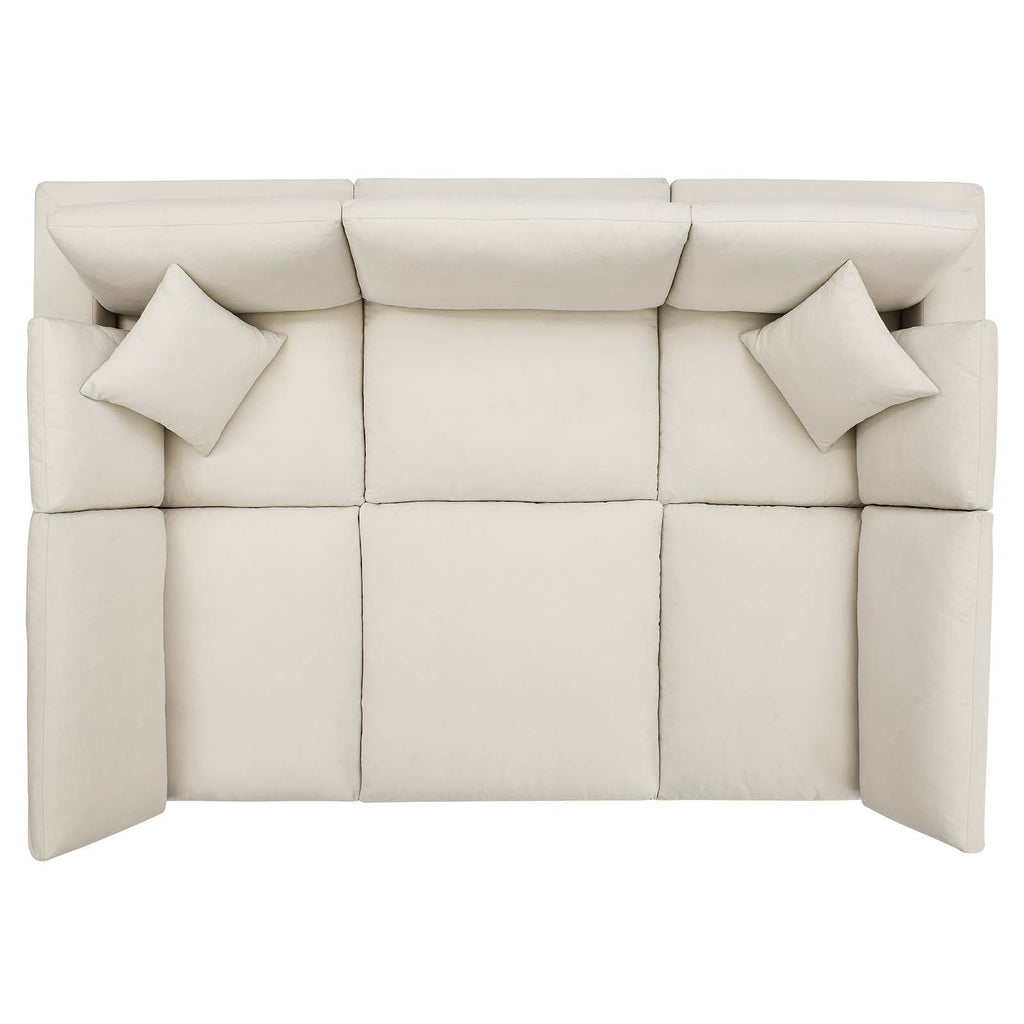 Commix 6-Piece Down Filled Overstuffed Sectional Sofa by Modway