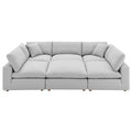 Commix 6-Piece Down Filled Overstuffed Sectional Sofa by Modway