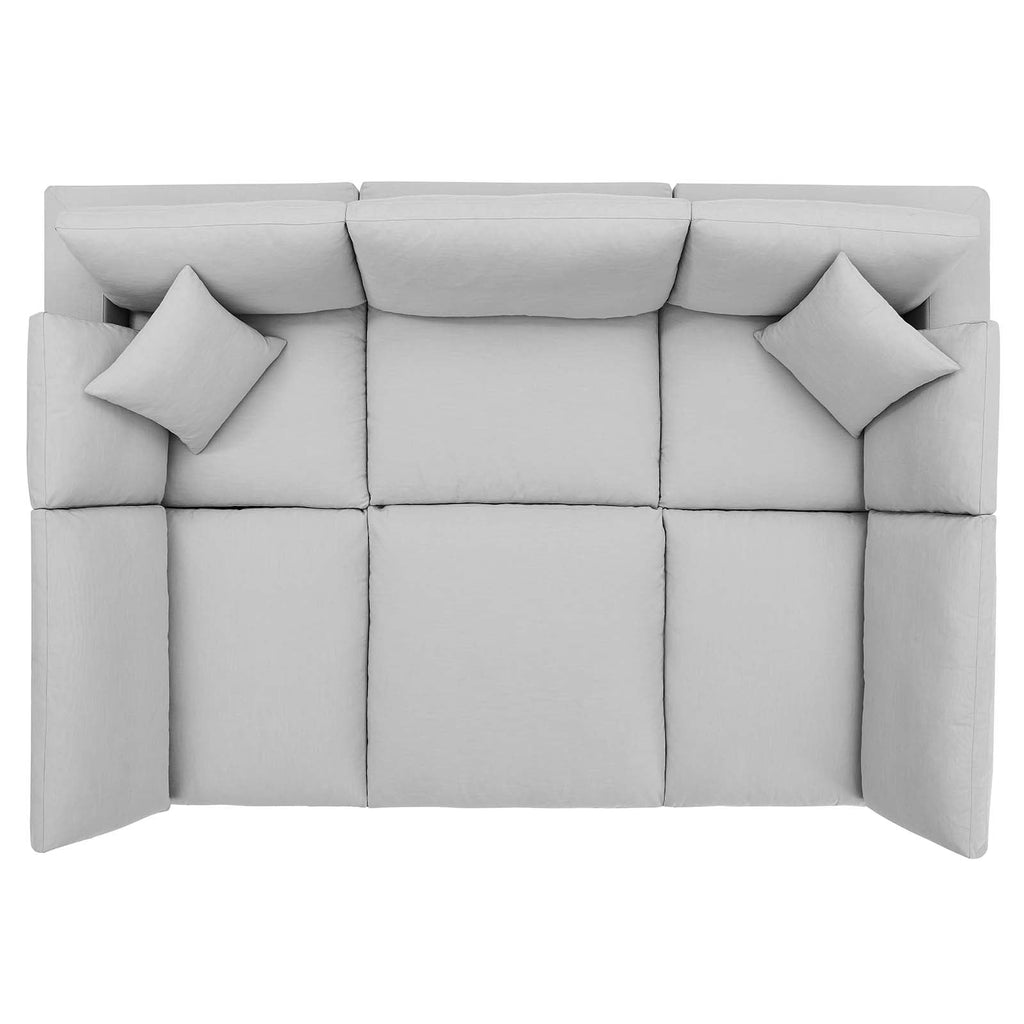 Commix 6-Piece Down Filled Overstuffed Sectional Sofa by Modway