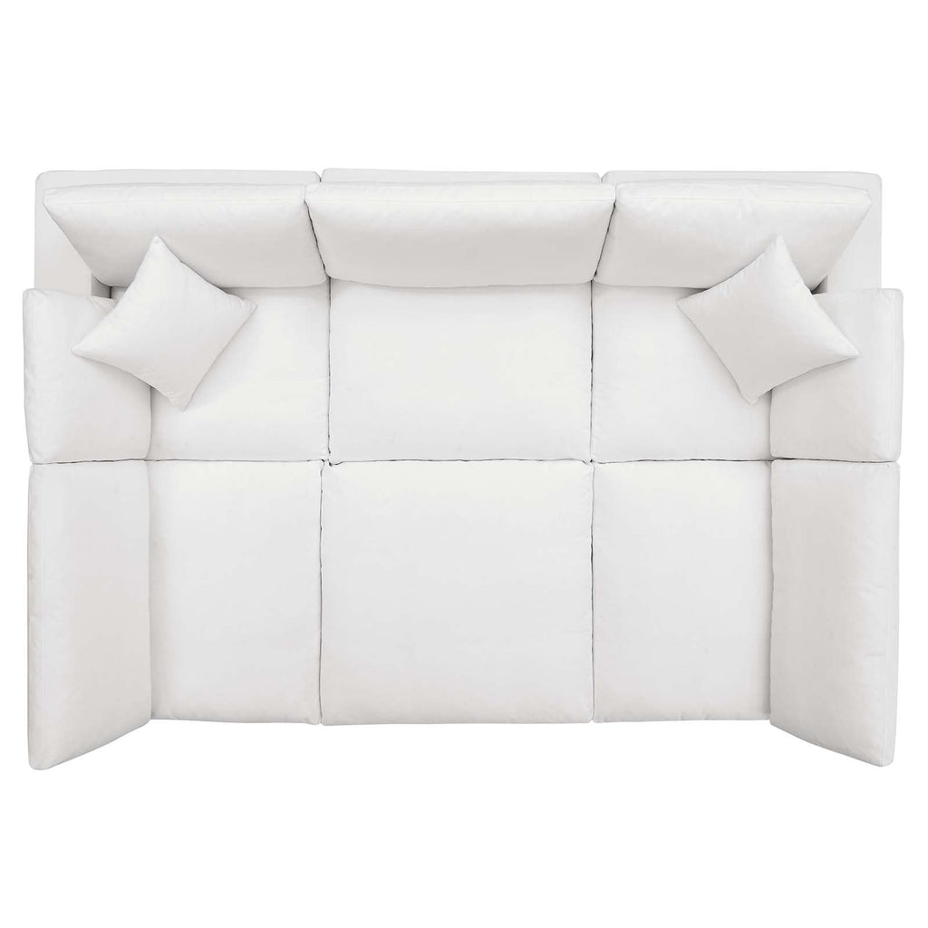 Commix 6-Piece Down Filled Overstuffed Sectional Sofa by Modway