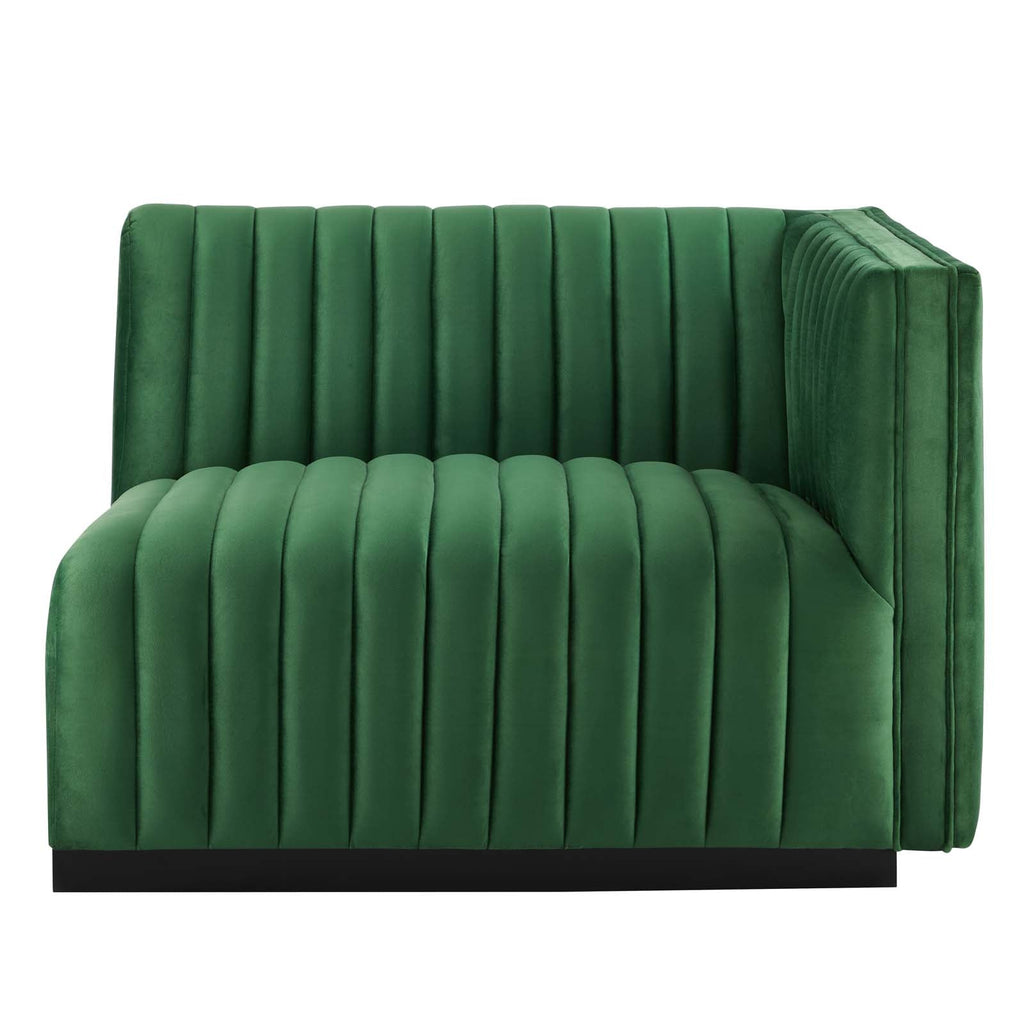 Conjure Channel Tufted Performance Velvet Loveseat by Modway