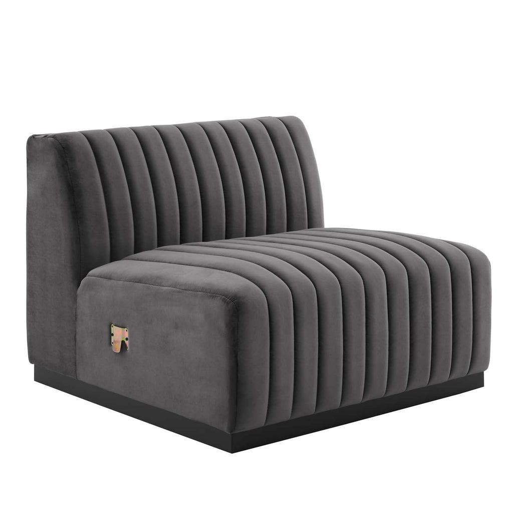Conjure Channel Tufted Performance Velvet Sofa by Modway