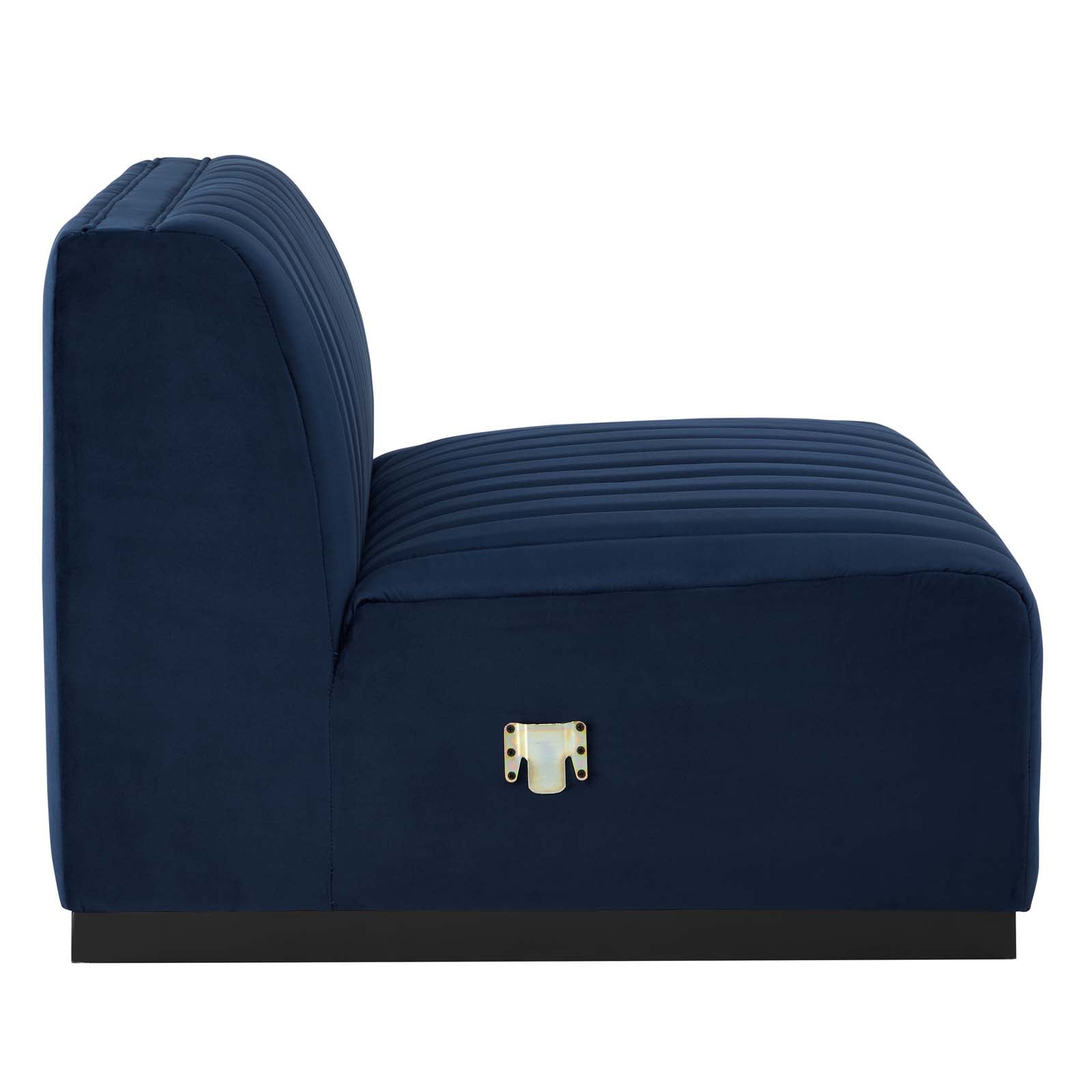 Conjure Channel Tufted Performance Velvet Sofa in