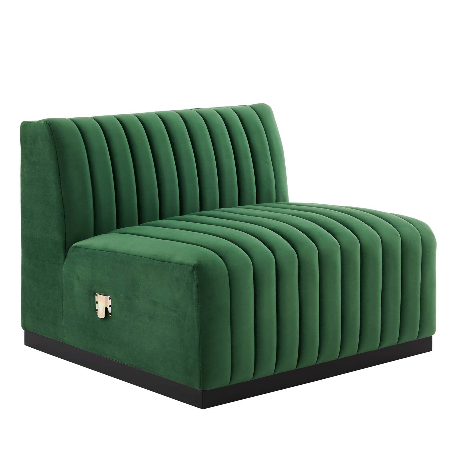 Conjure 4-Piece Channel Tufted Performance Velvet Sofa by Modway