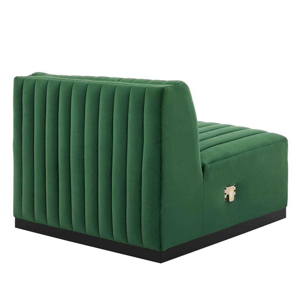 Conjure 4-Piece Channel Tufted Performance Velvet Sofa by Modway