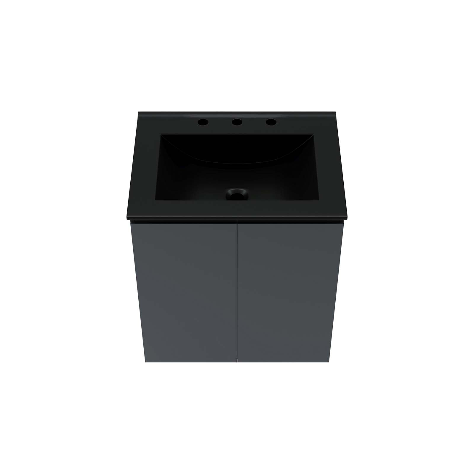 Bryn 24" Wall-Mount Bathroom Vanity by Modway