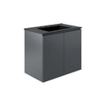 Bryn 30" Wall-Mount Bathroom Vanity by Modway