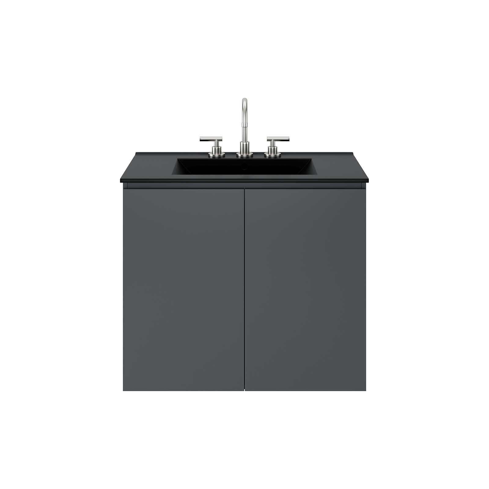 Bryn 30" Wall-Mount Bathroom Vanity by Modway