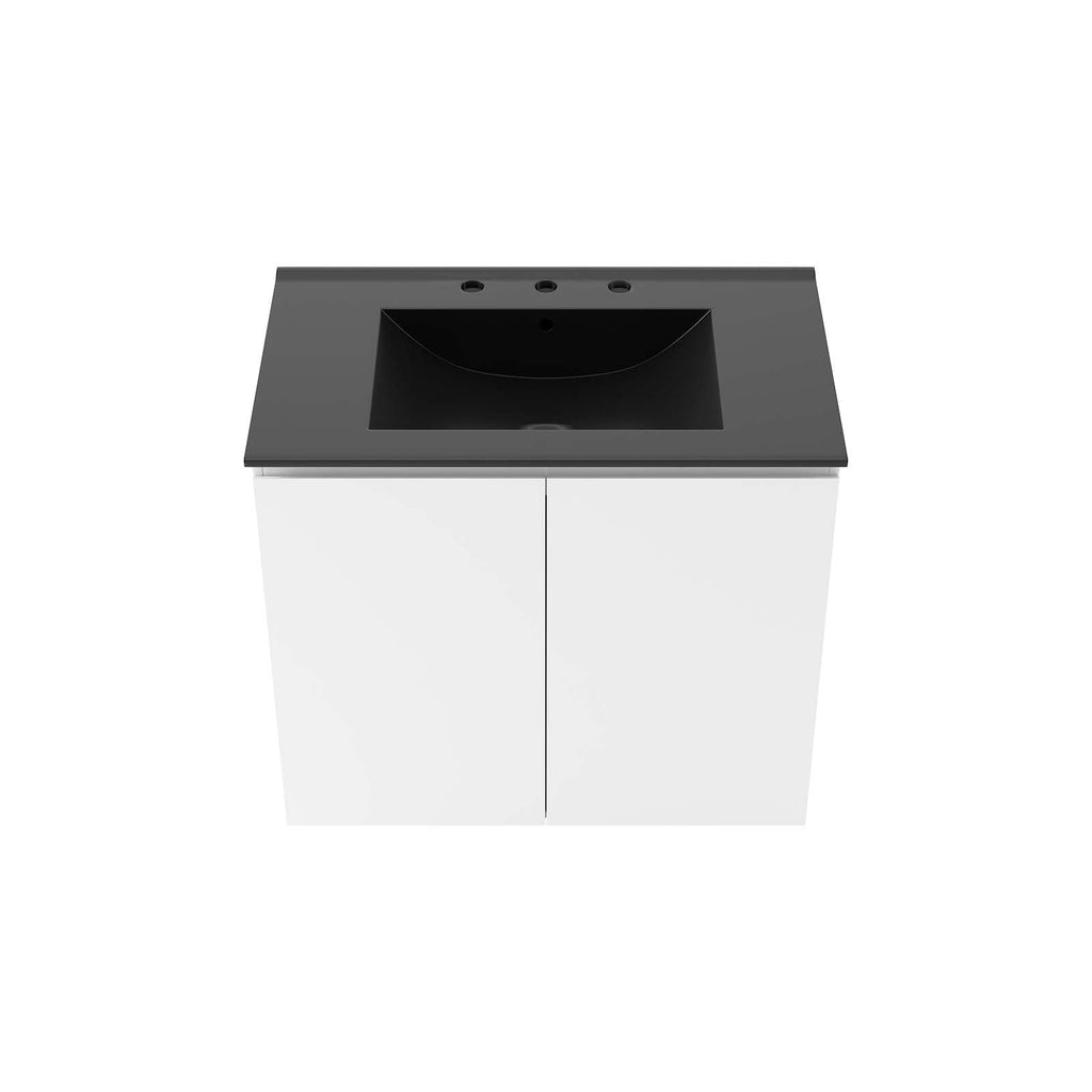 Bryn 30" Wall-Mount Bathroom Vanity by Modway