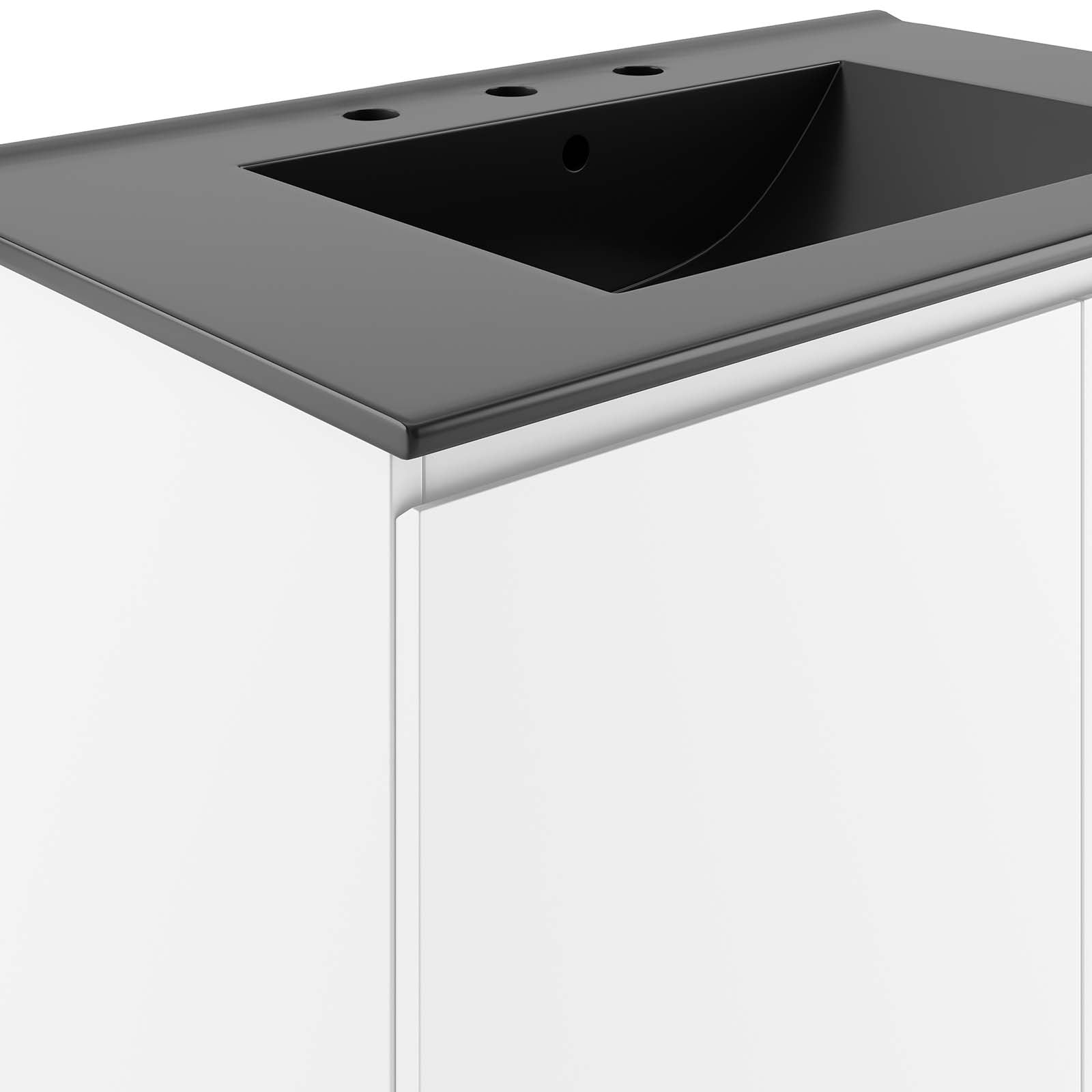 Bryn 30" Wall-Mount Bathroom Vanity by Modway