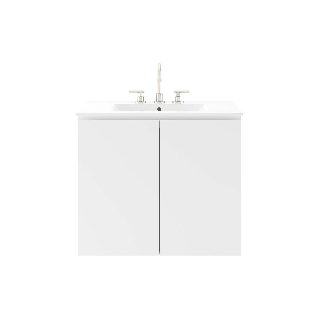 Bryn 30" Wall-Mount Bathroom Vanity by Modway
