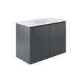 Bryn 36" Wall-Mount Bathroom Vanity by Modway