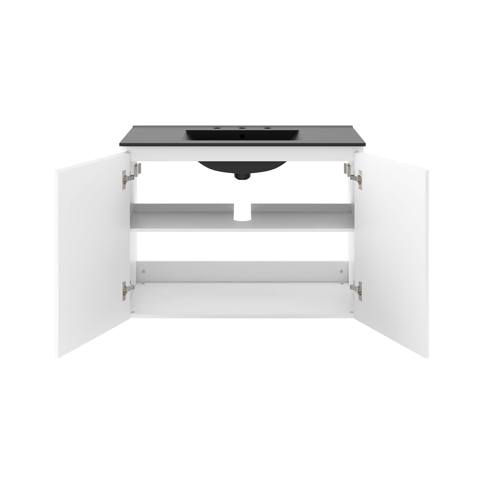 Bryn 36" Wall-Mount Bathroom Vanity by Modway