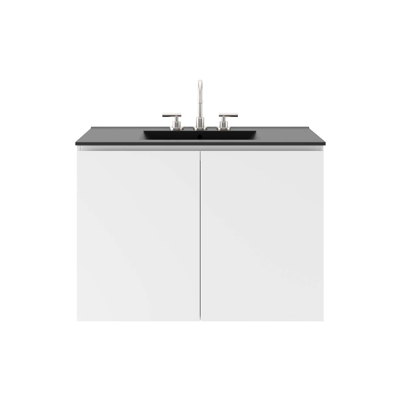 Bryn 36" Wall-Mount Bathroom Vanity by Modway