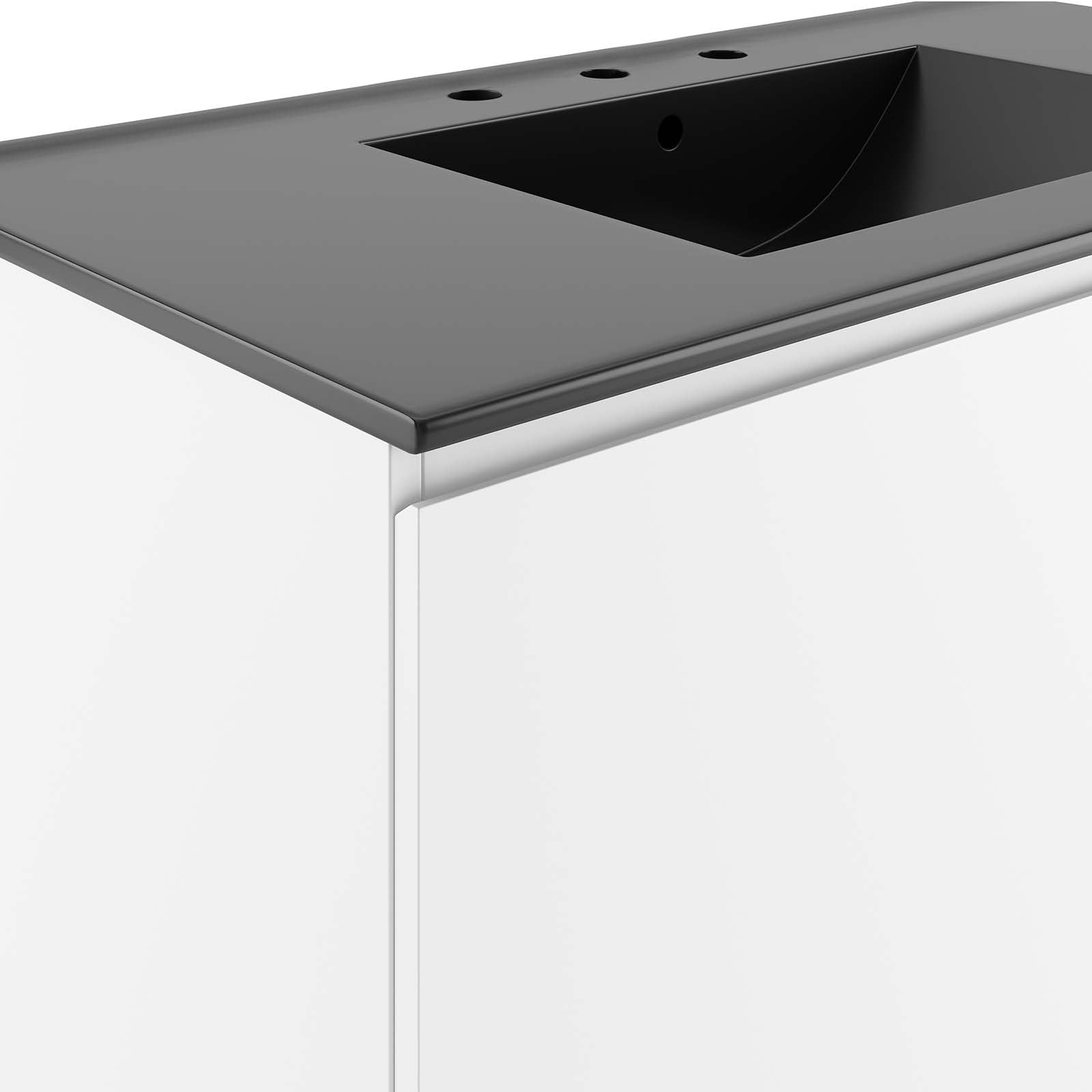 Bryn 36" Wall-Mount Bathroom Vanity by Modway