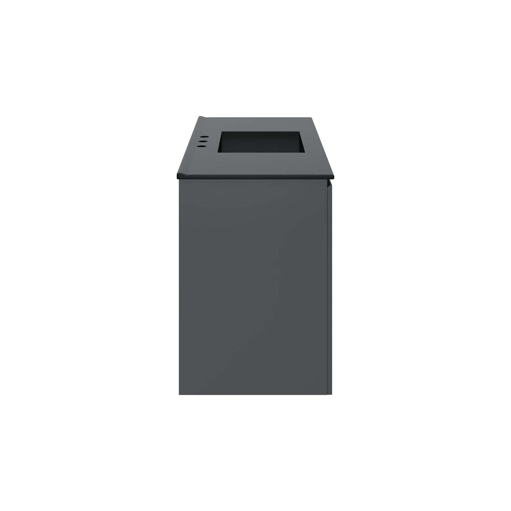 Bryn 48" Wall-Mount Bathroom Vanity by Modway