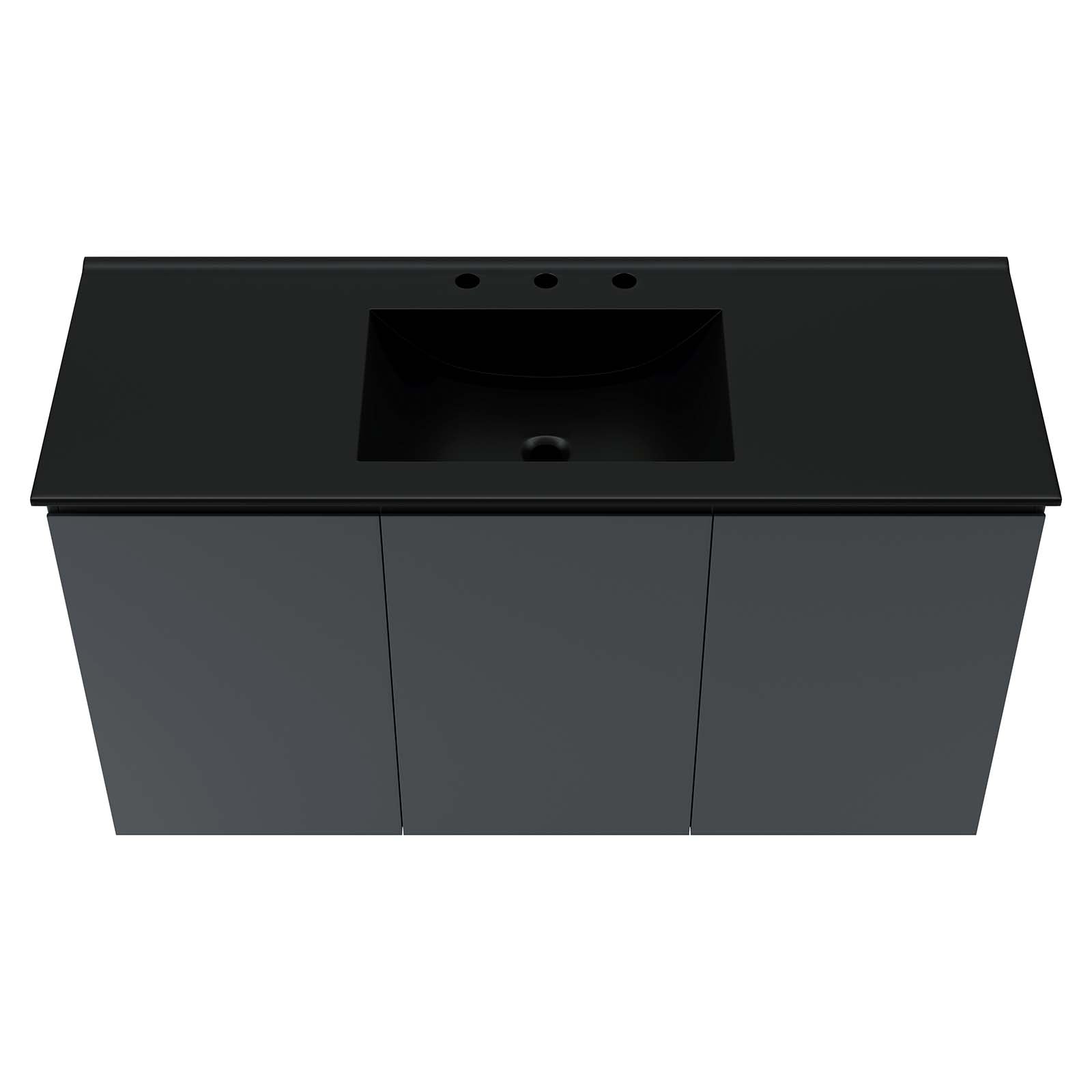 Bryn 48" Wall-Mount Bathroom Vanity by Modway