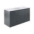 Bryn 48" Wall-Mount Bathroom Vanity by Modway