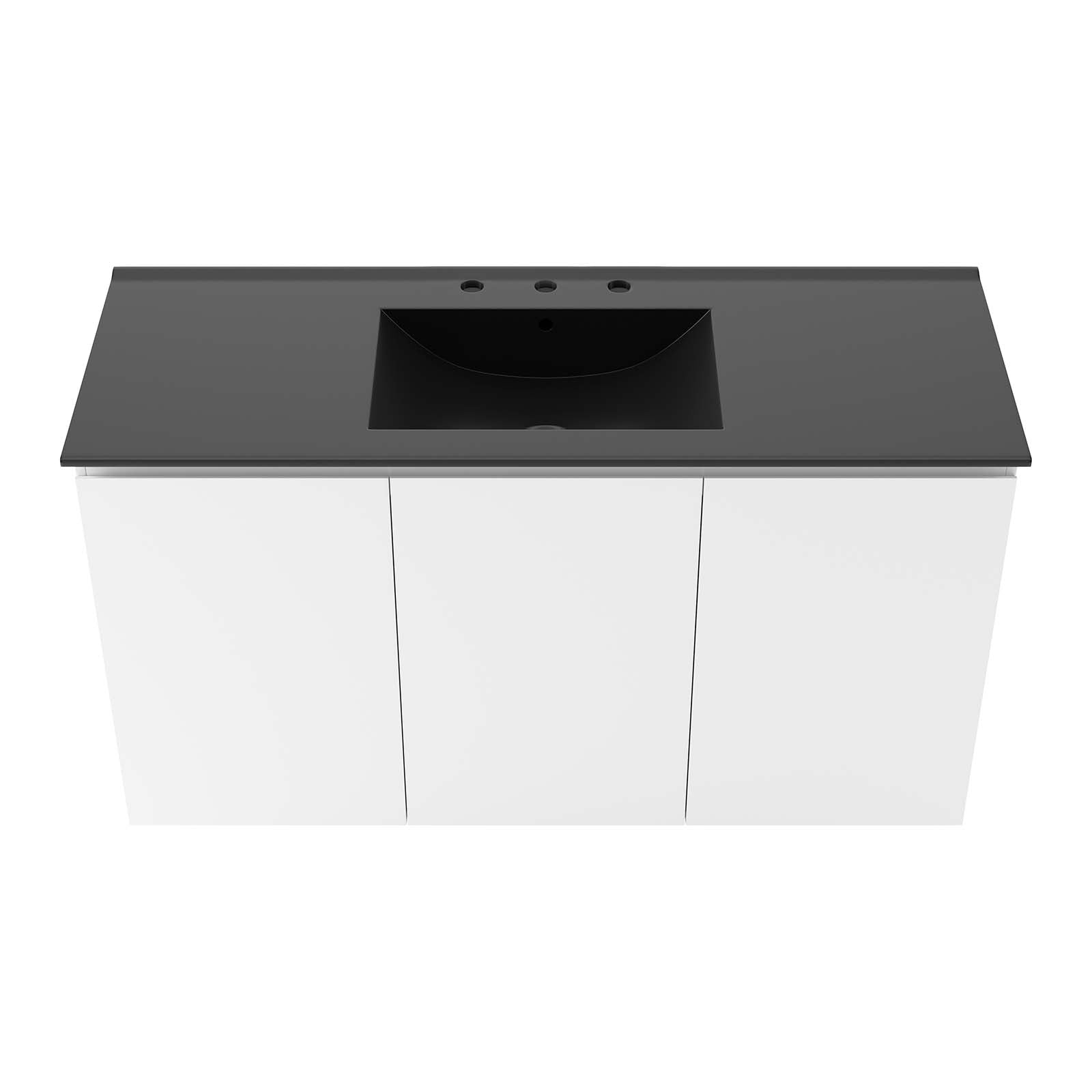 Bryn 48" Wall-Mount Bathroom Vanity by Modway