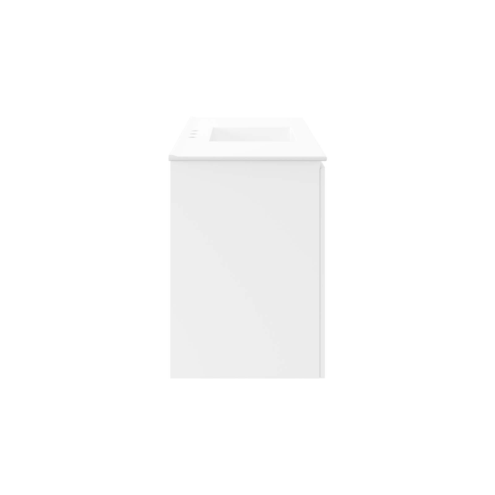 Bryn 48" Wall-Mount Bathroom Vanity by Modway