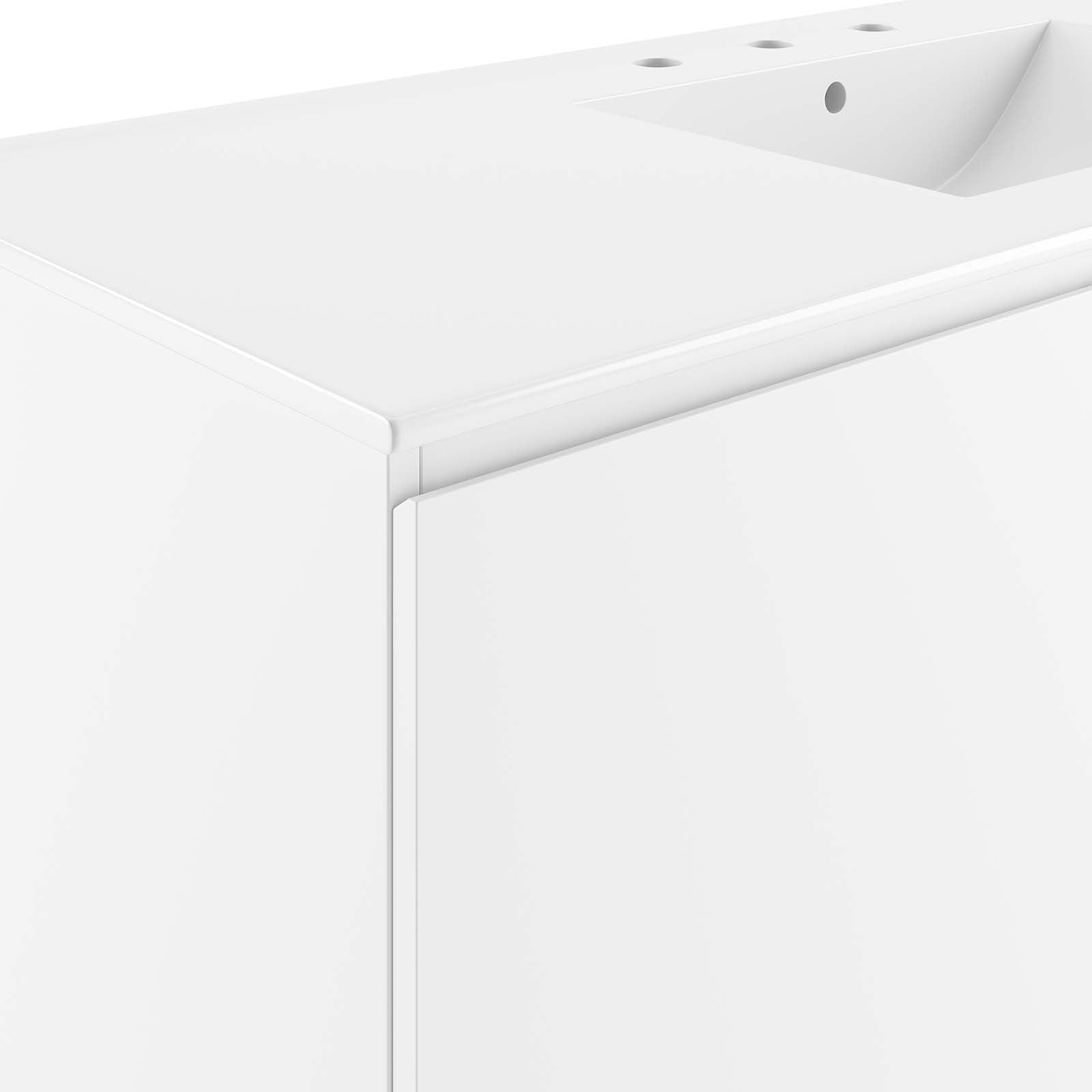 Bryn 48" Wall-Mount Bathroom Vanity by Modway