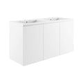 Bryn 48" Wall-Mount Double Sink Bathroom Vanity by Modway