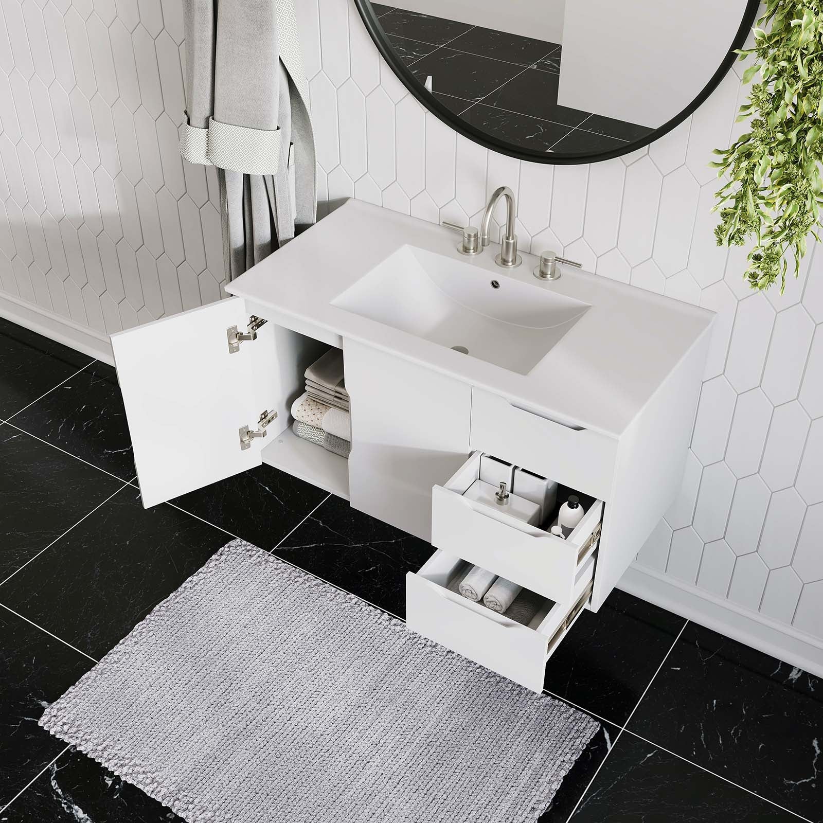 Vitality 36" Bathroom Vanity by Modway