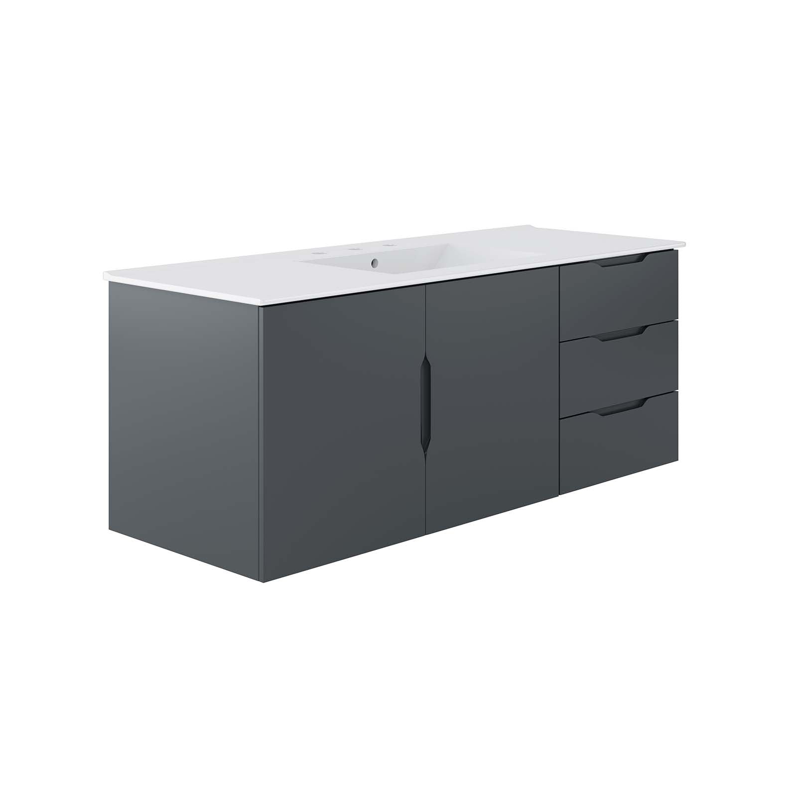 Vitality 48" Single Sink Bathroom Vanity by Modway