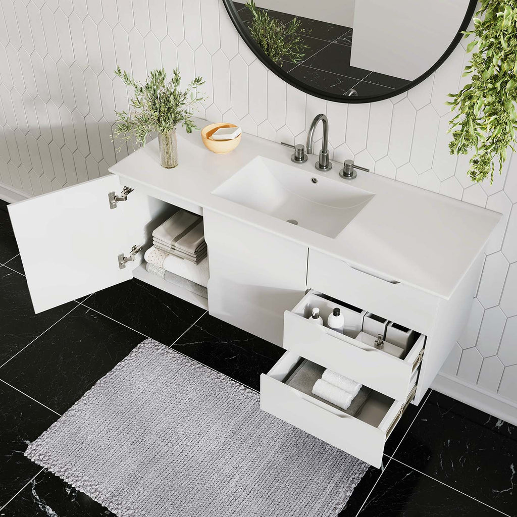 Vitality 48" Single Sink Bathroom Vanity by Modway