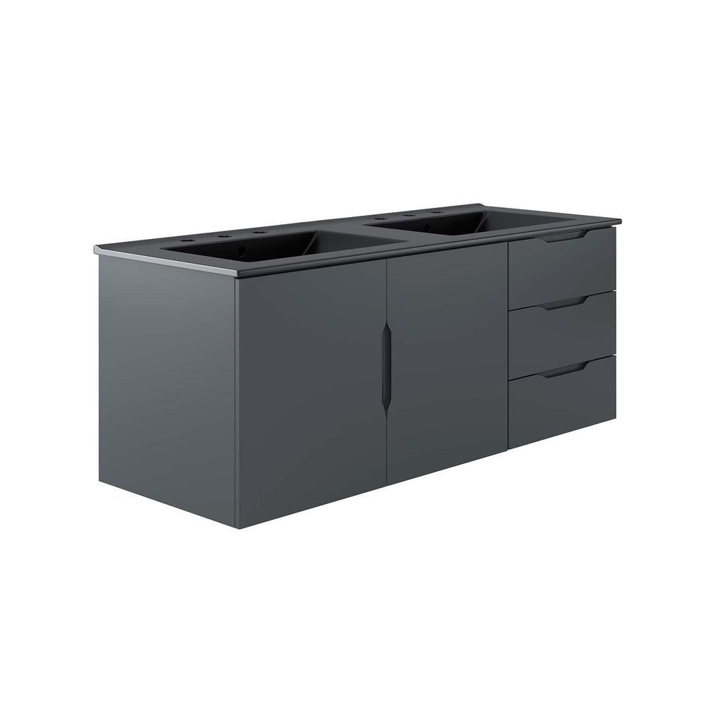 Vitality 48" Double Sink Bathroom Vanity by Modway