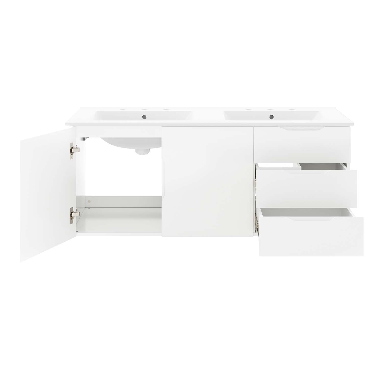 Vitality 48" Double Sink Bathroom Vanity by Modway