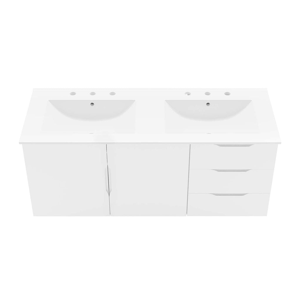 Vitality 48" Double Sink Bathroom Vanity by Modway