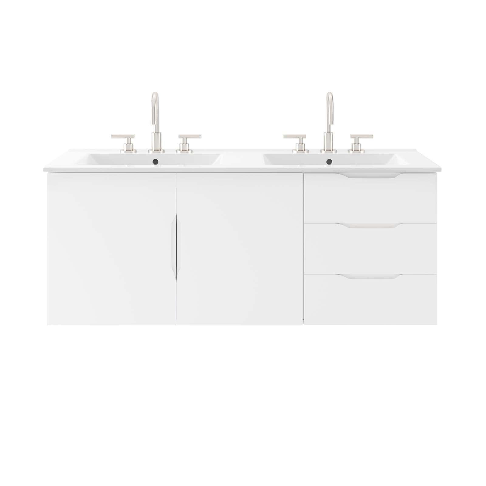 Vitality 48" Double Sink Bathroom Vanity by Modway