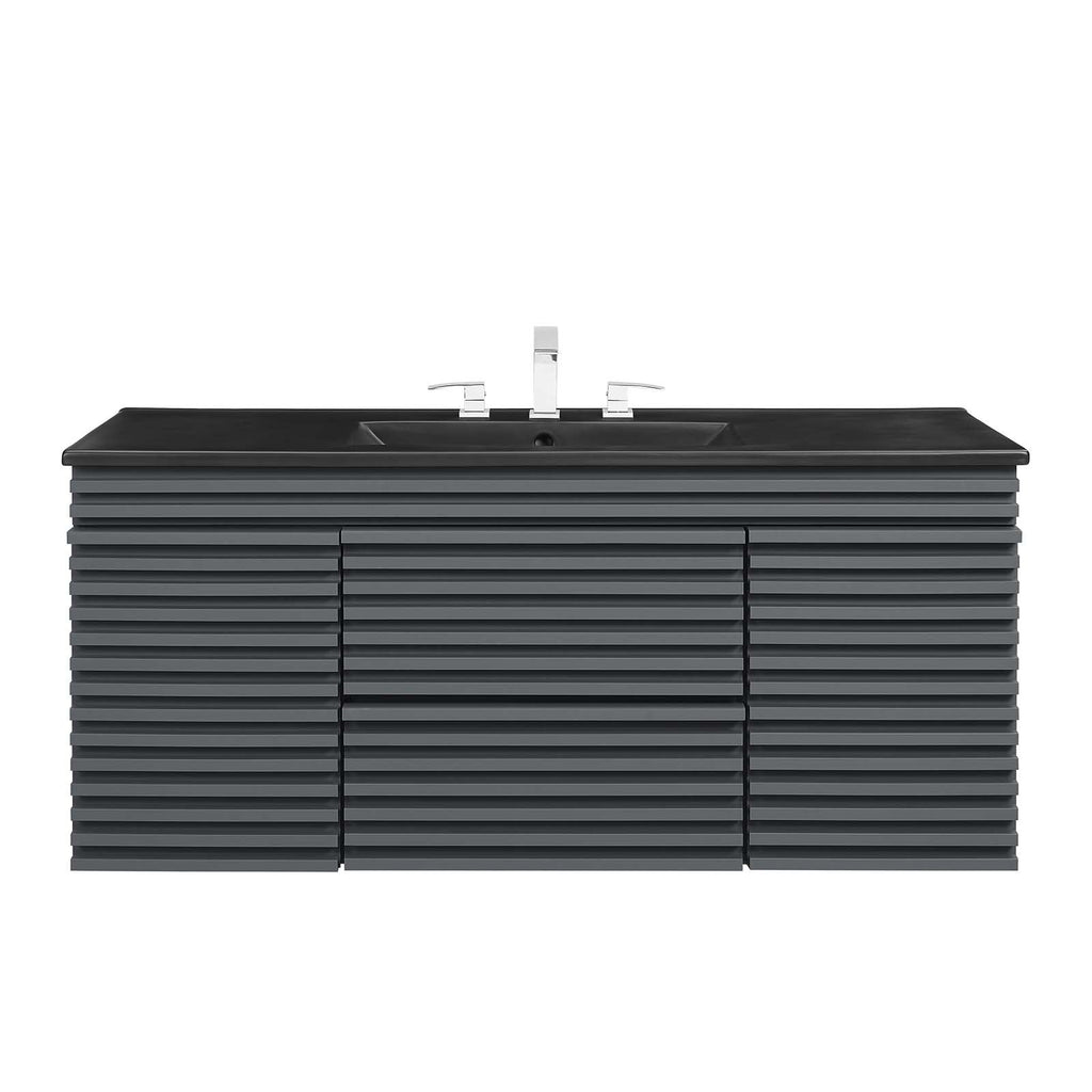 Render 48" Wall-Mount Bathroom Vanity by Modway